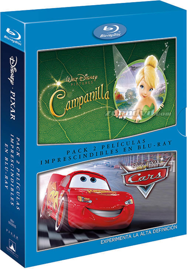 Pack Cars + Campanilla Blu-ray