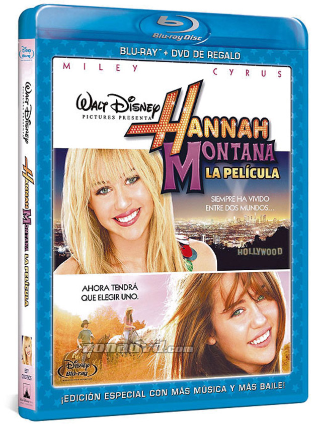 carátula Hannah Montana: La Película Blu-ray 1