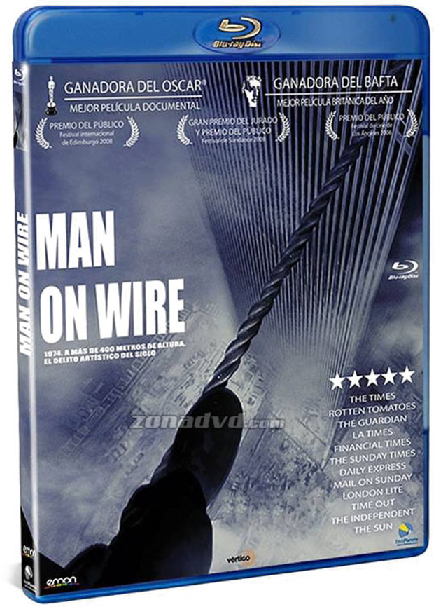 Man on Wire Blu-ray