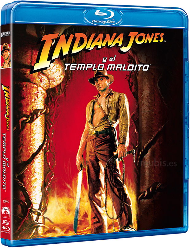 carátula Indiana Jones y El Templo Maldito Blu-ray 1