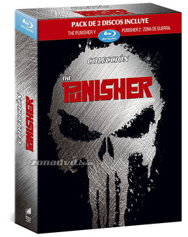 Pack The Punisher (El Castigador) + Punisher 2 Blu-ray
