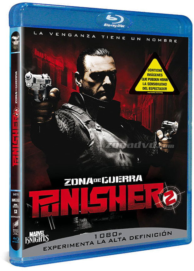 Punisher 2: Zona de Guerra Blu-ray
