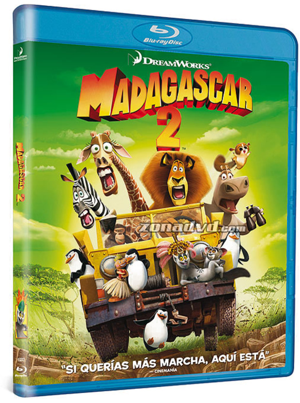 Madagascar 2 Blu-ray