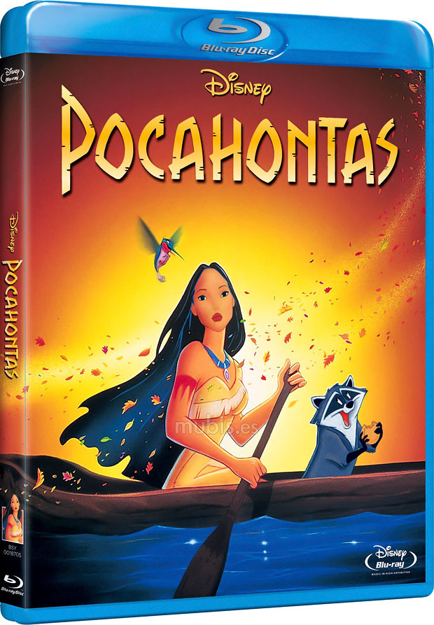 carátula Pocahontas Blu-ray 1