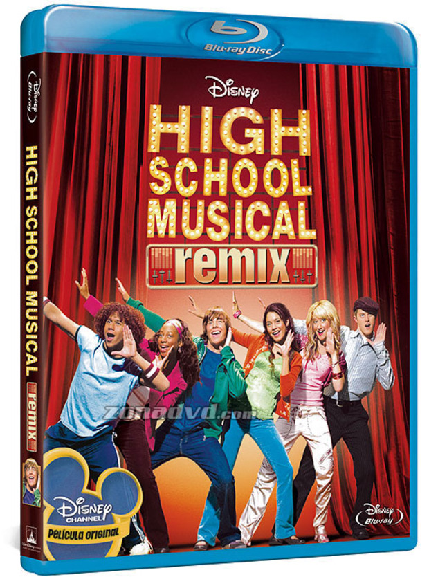 carátula High School Musical Blu-ray 1