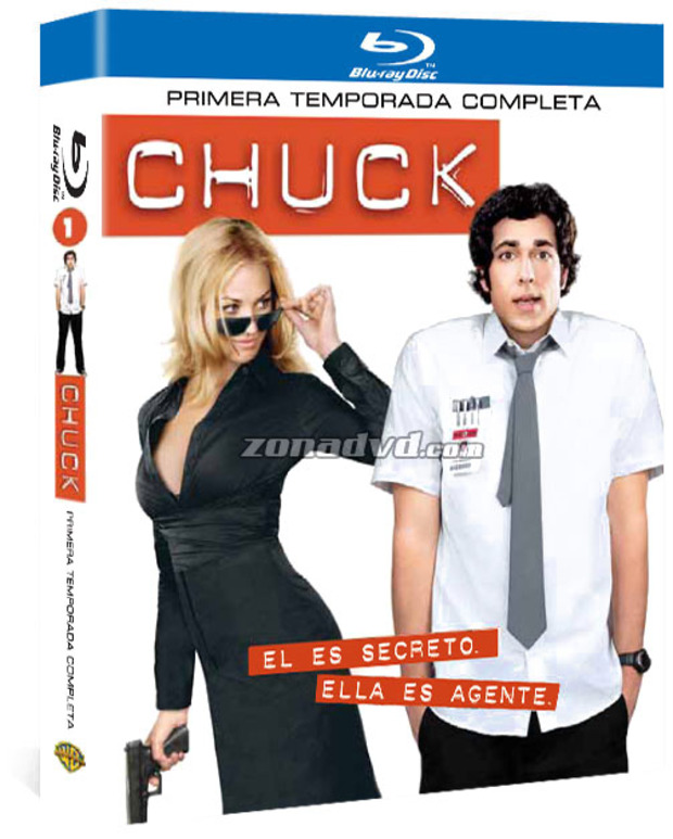 carátula Chuck - Primera Temporada Blu-ray 1