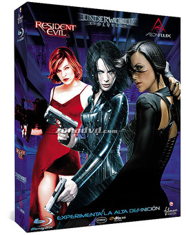 Pack Aeon Flux + Underworld + Resident Evil Blu-ray