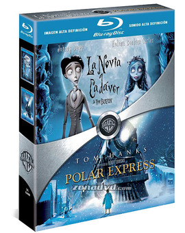 Pack La Novia Cadáver + Polar Express Blu-ray