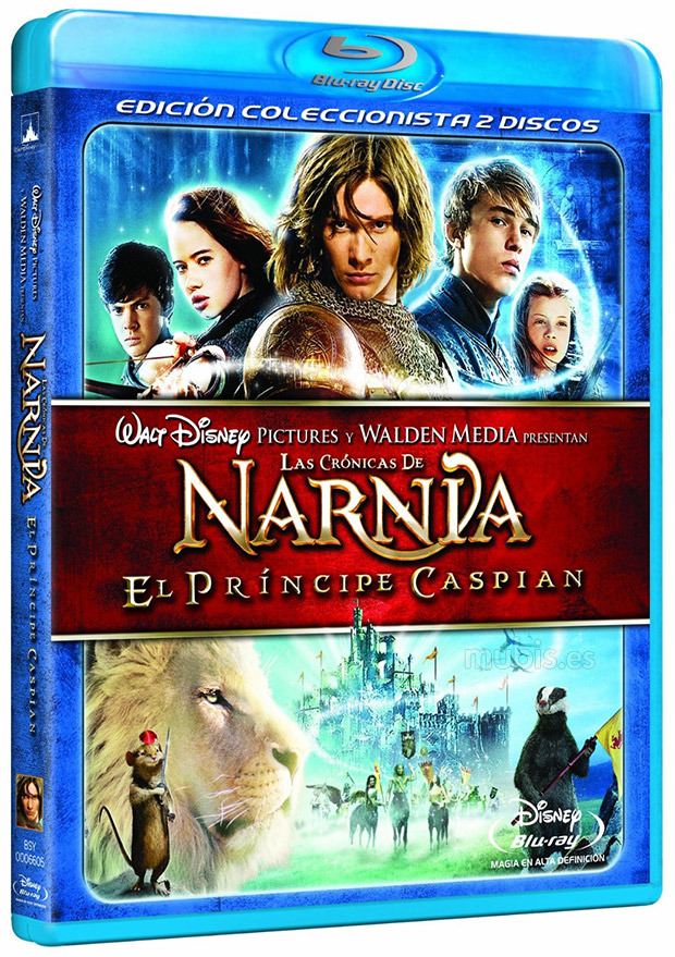 carátula Las Crónicas de Narnia: El Príncipe Caspian Blu-ray 1