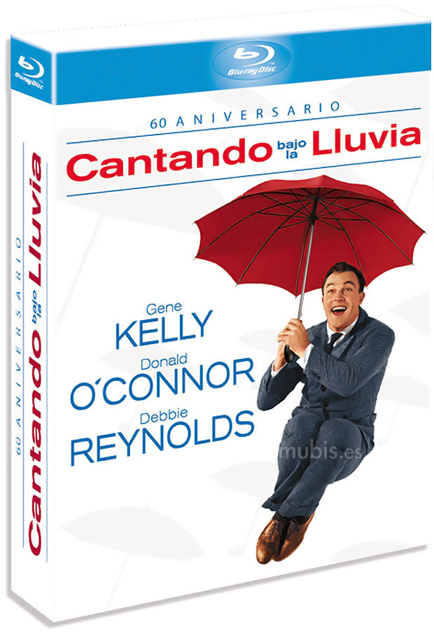 carátula Cantando Bajo la Lluvia - Edición 60 Aniversario Blu-ray 1