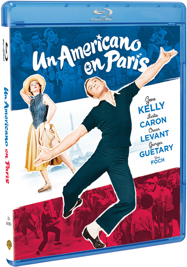 carátula Un Americano en París Blu-ray 2