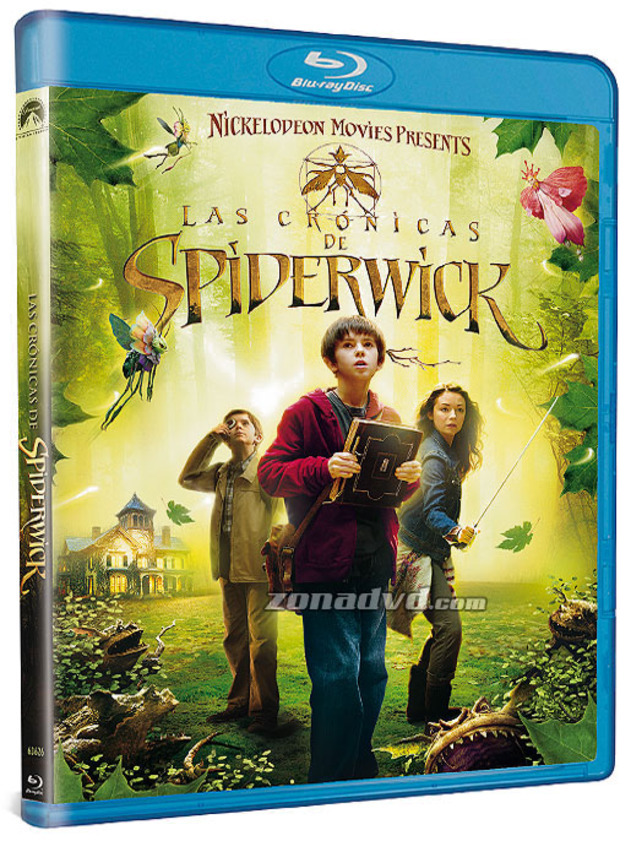 carátula Las Crónicas de Spiderwick Blu-ray 1
