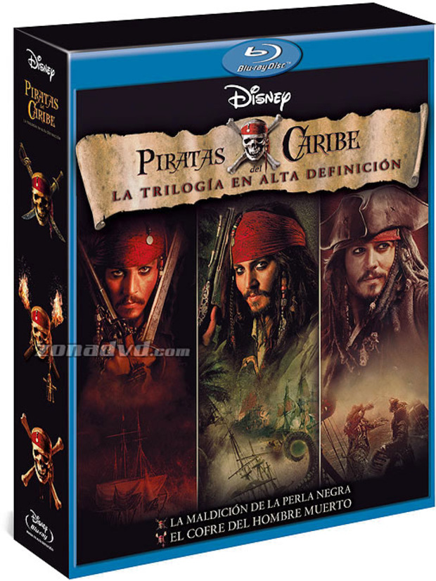 Piratas del Caribe - Trilogía Blu-ray