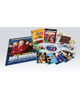 El Reportero: La Leyenda de Ron Burgundy - Edición Coleccionista en UHD 4K El Reportero: La Leyenda de Ron Burgundy - Edición Coleccionista en UHD 4K