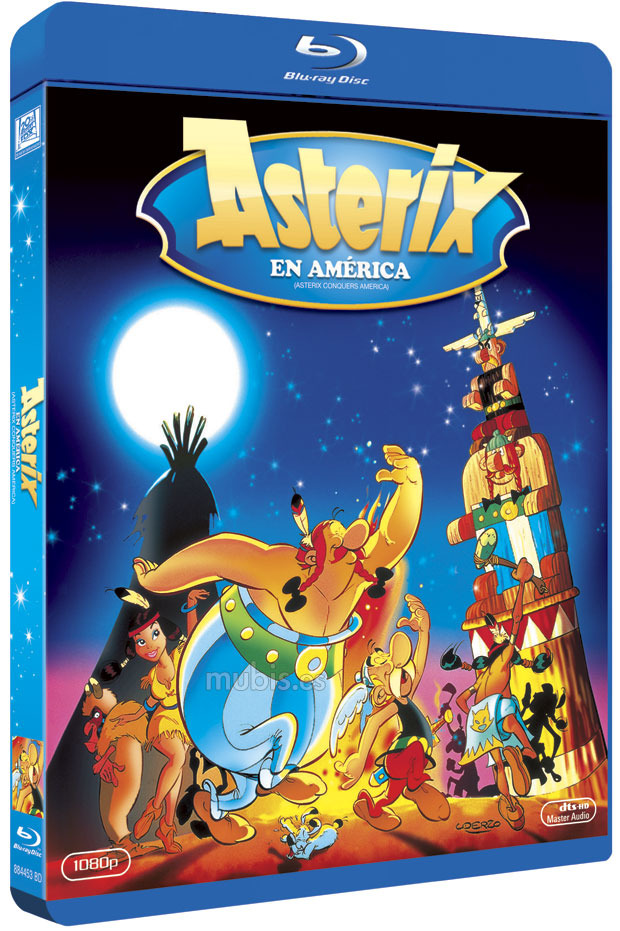carátula Asterix en América Blu-ray 1