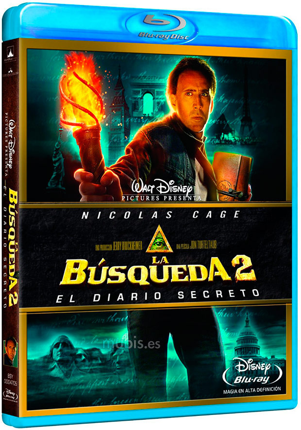 carátula La Búsqueda 2: El Diario Secreto Blu-ray 1
