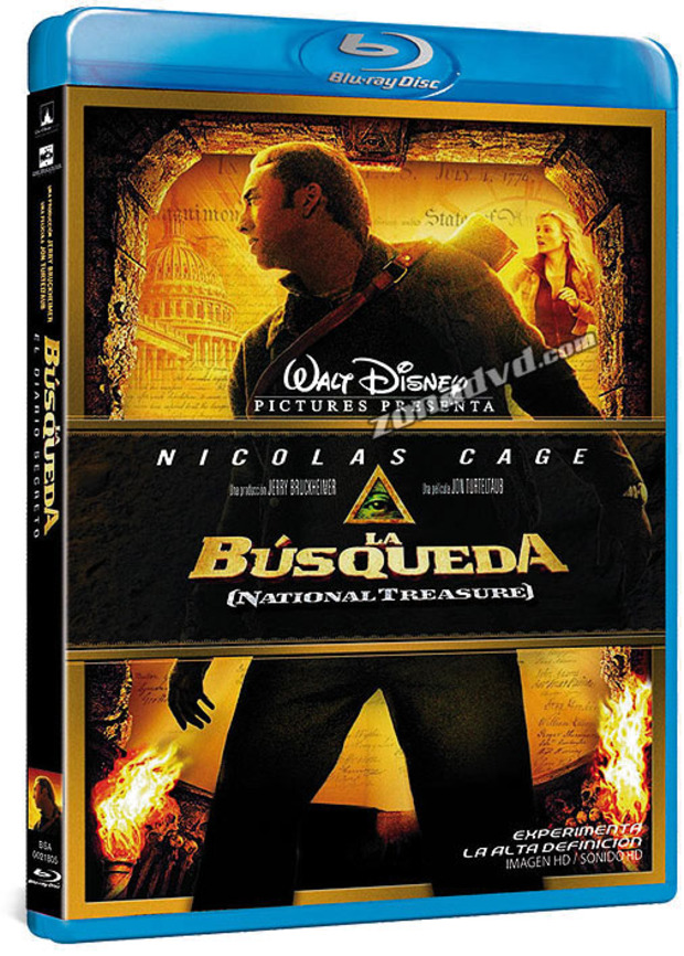 carátula La Búsqueda Blu-ray 1