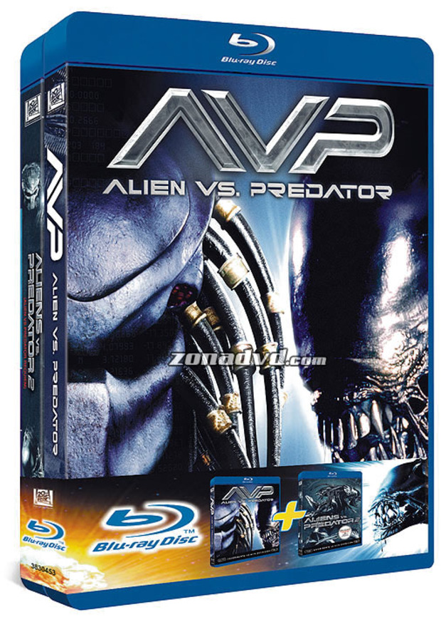 carátula Aliens vs. Predator - Saga Completa Blu-ray 1