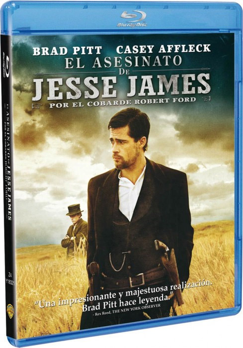 carátula El Asesinato de Jesse James por el Cobarde Robert Ford Blu-ray 1