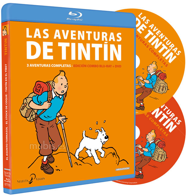 carátula Las Aventuras de Tintín - Volumen 6 Blu-ray 1