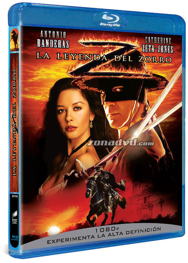 La Leyenda del Zorro Blu-ray