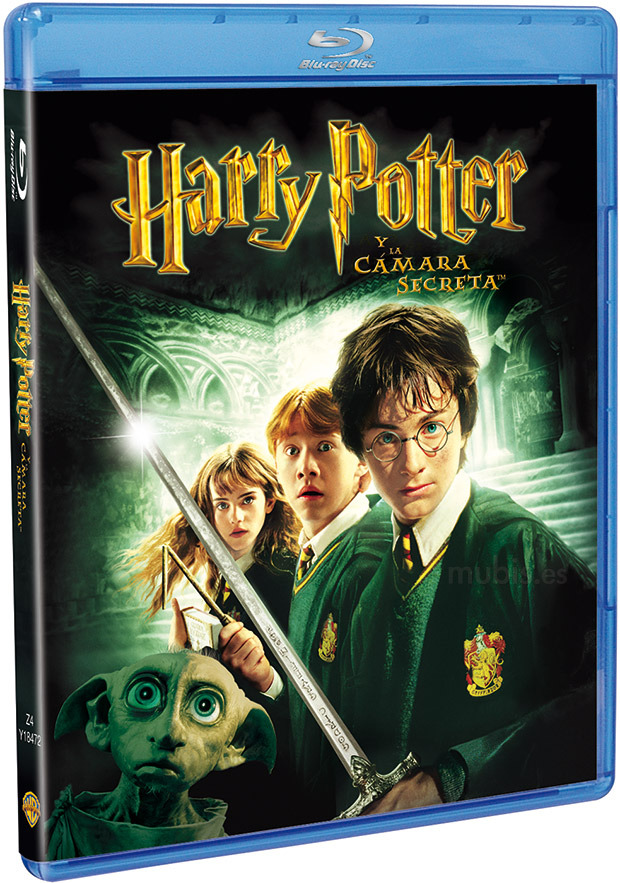 carátula Harry Potter y la Cámara Secreta Blu-ray 1