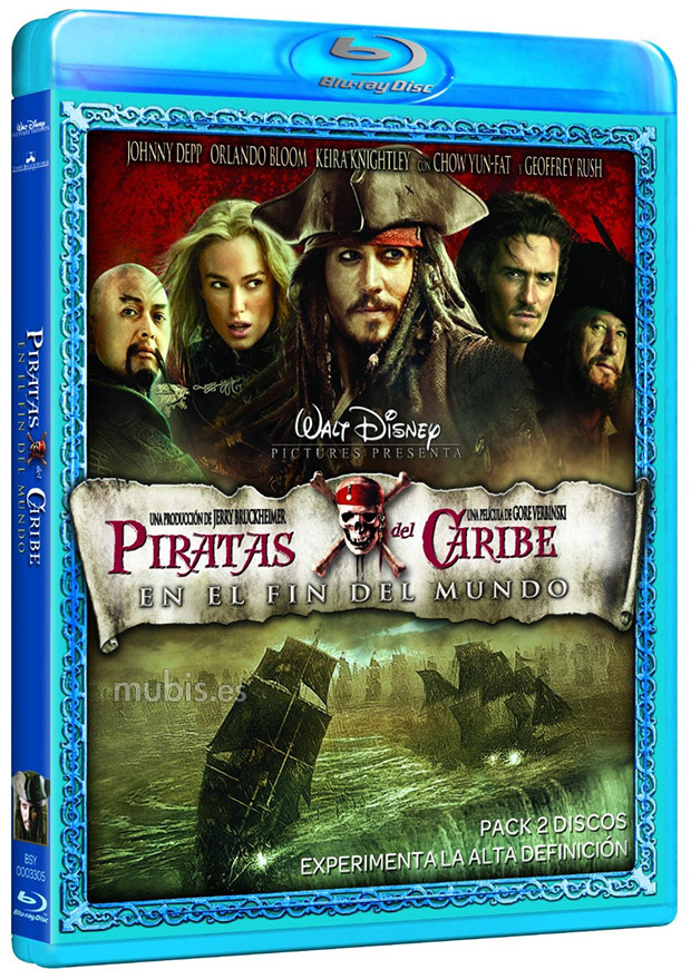 Piratas del Caribe: En el Fin del Mundo Blu-ray