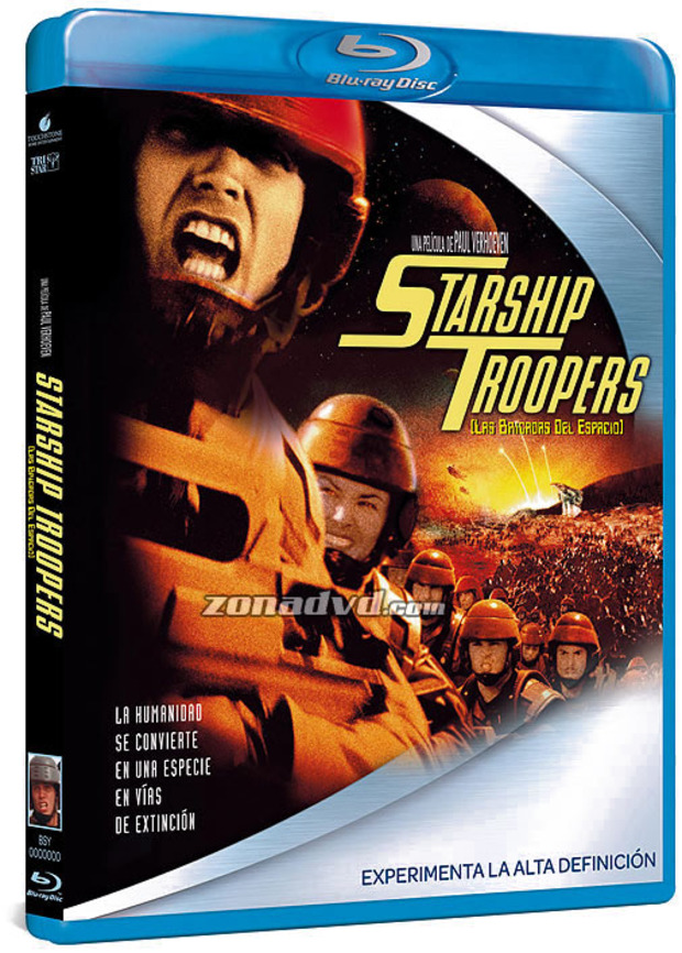 carátula StarShip Troopers Blu-ray 1