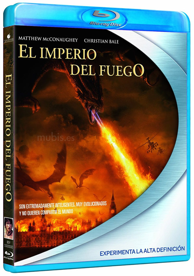 carátula El Imperio del Fuego Blu-ray 1