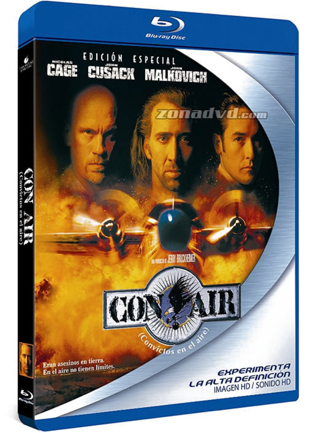 Con Air (Convictos en el Aire) Blu-ray