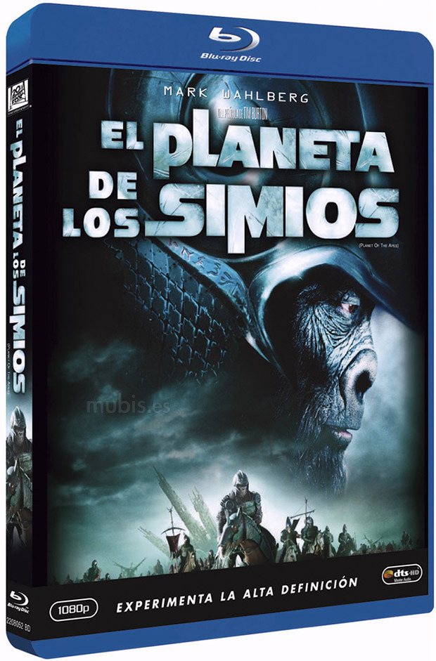 carátula El Planeta de los Simios (2001) Blu-ray 1