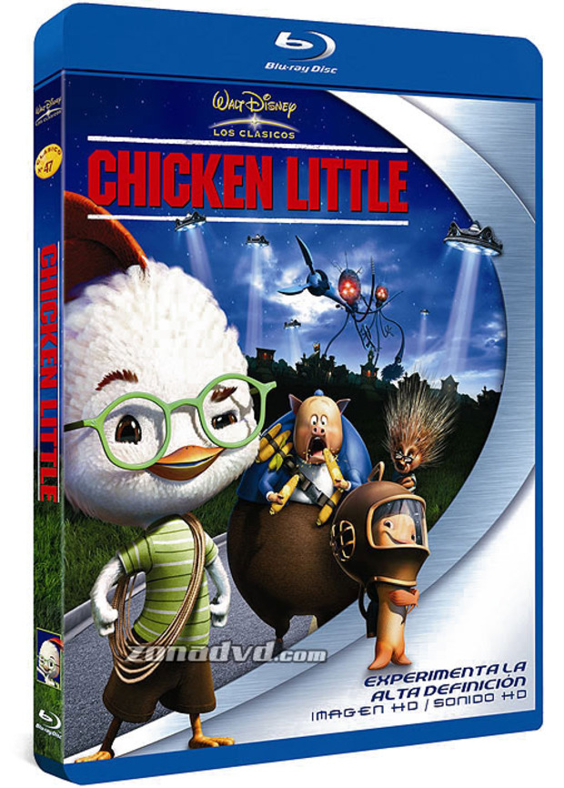carátula Chicken Little Blu-ray 1