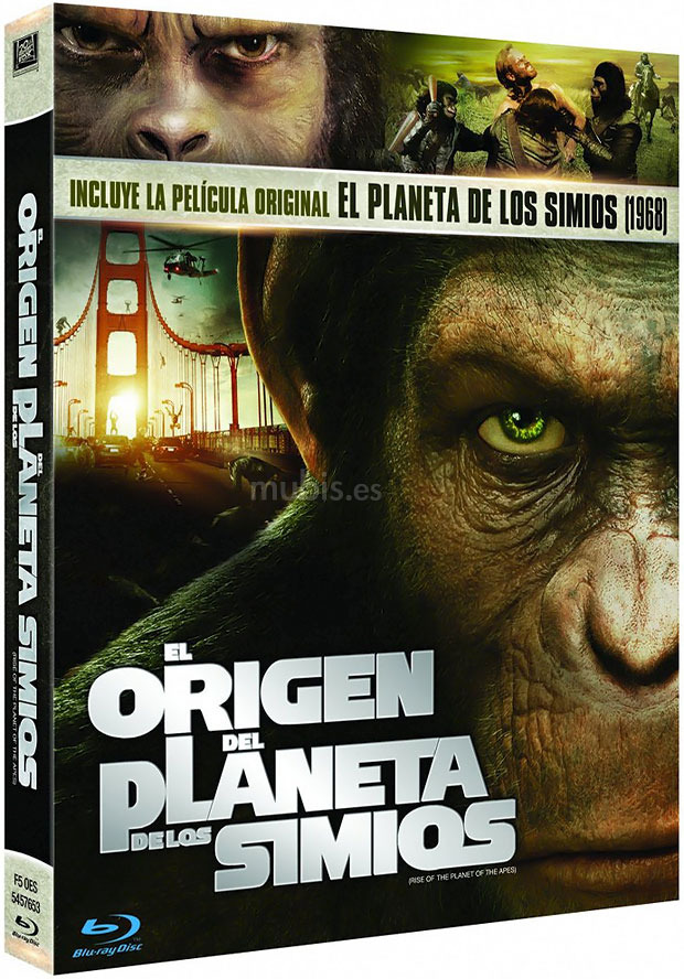 Pack El Origen del Planeta de los Simios + El Planeta de los Simios Blu-ray