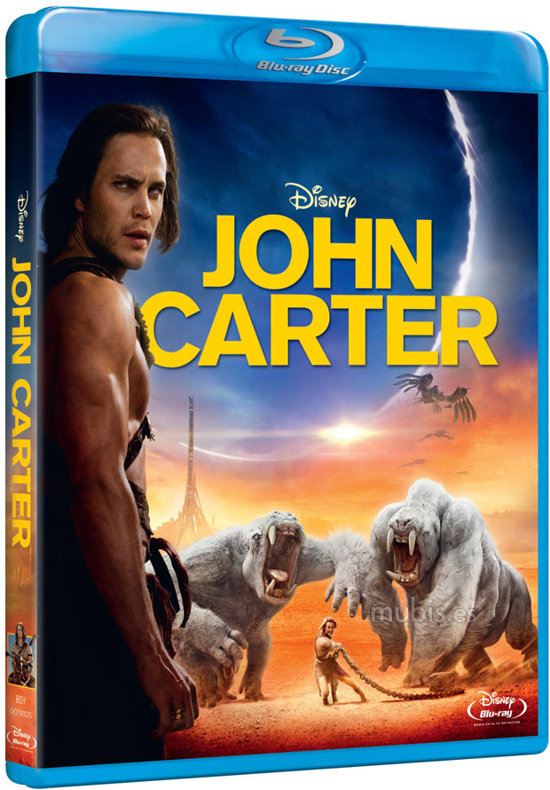 carátula John Carter Blu-ray 1