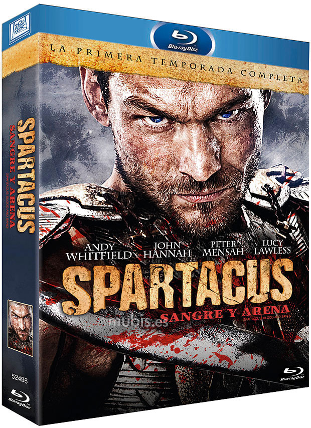 carátula Spartacus: Sangre y Arena - Primera Temporada Blu-ray 1
