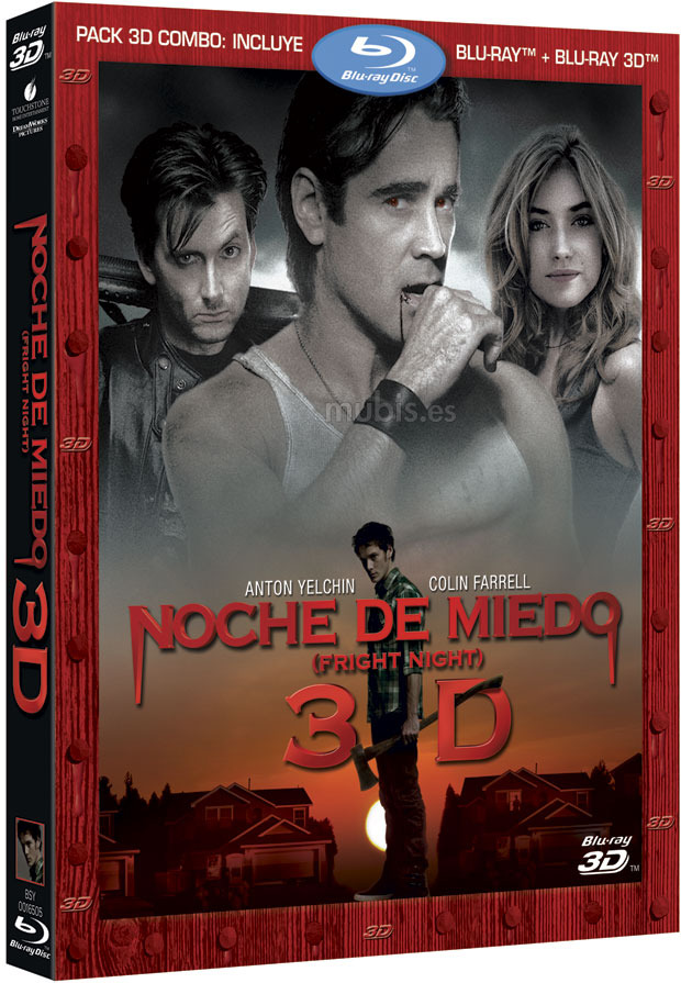 carátula Noche de Miedo Blu-ray 3D 1