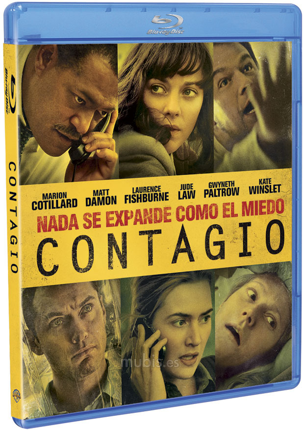 carátula Contagio Blu-ray 1