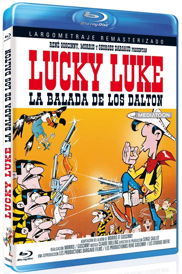 Lucky Luke, La Balada de los Dalton Blu-ray