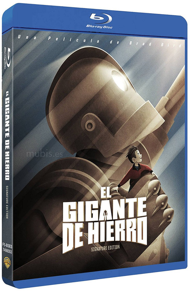 carátula El Gigante de Hierro Blu-ray 1