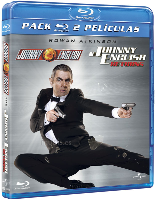 carátula Johnny English 1 y 2 (Pack) Blu-ray 1