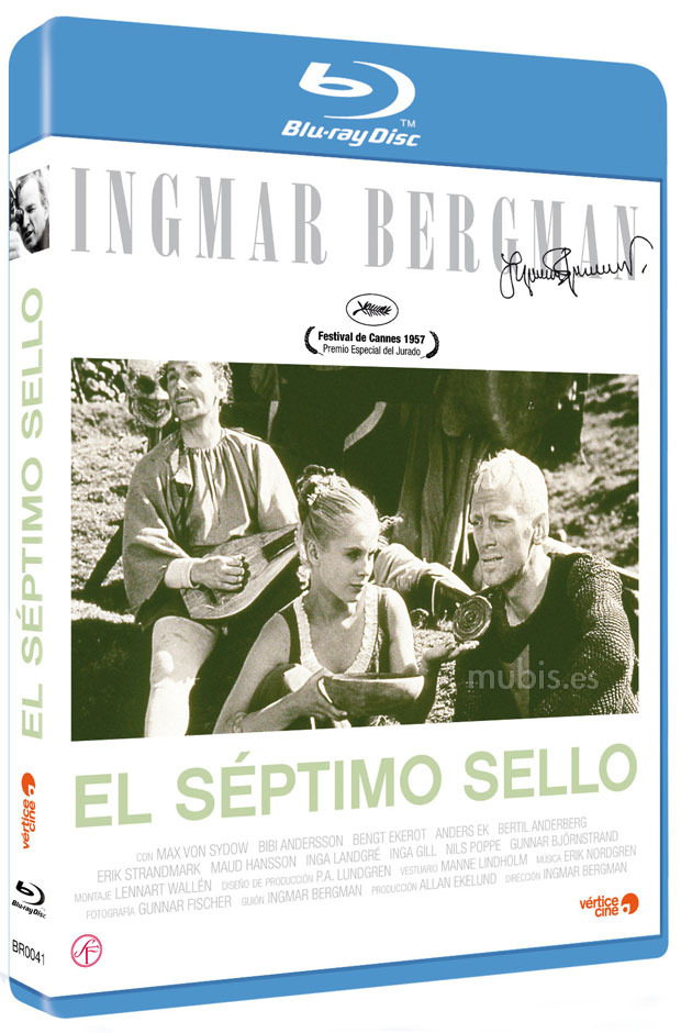 carátula El Séptimo Sello Blu-ray 1