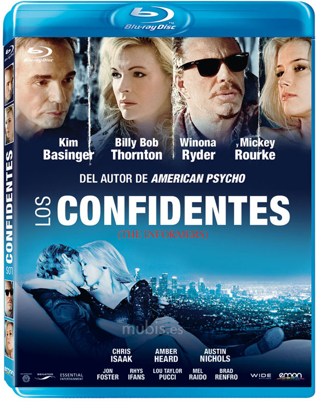 carátula Los Confidentes Blu-ray 1