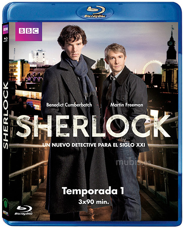 carátula Sherlock - Primera Temporada Blu-ray 1