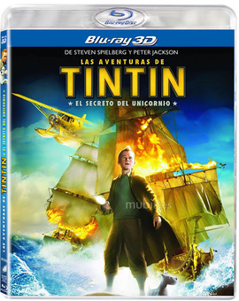 Las Aventuras de Tintin: El Secreto del Unicornio Blu-ray 3D 2