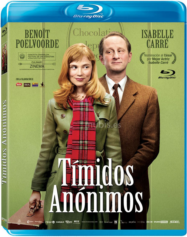 carátula Tímidos Anónimos Blu-ray 1