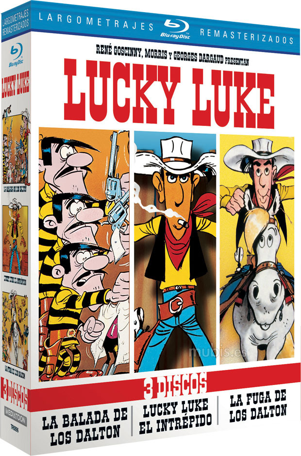 carátula Lucky Luke (Pack) Blu-ray 1