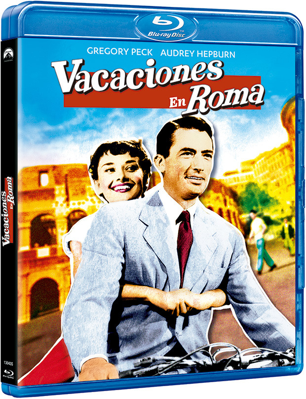 carátula Vacaciones en Roma Blu-ray 1
