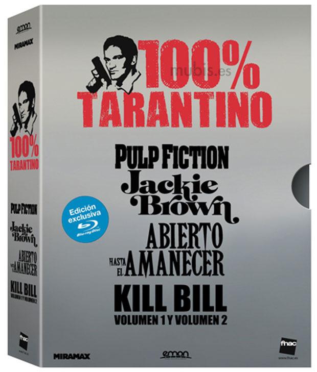 carátula Pack 100% Tarantino Blu-ray 1