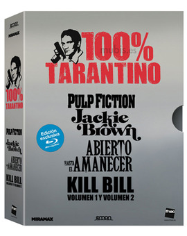 Pack 100% Tarantino Blu-ray