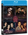 Crepúsculo + Luna Nueva + Eclipse + Amanecer Parte I (Pack) Blu-ray